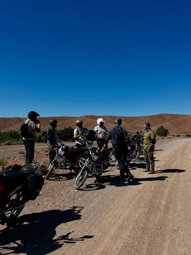 Ride like a local. Explore like never before.

📍 Morocco | 5-Day Guided Motorcycle Tour
✅ Bike, accommodations and support crew included

Tag your travel group and join us [Link in bio 🔗]

Please note, spots are very limited, book yours now.

#fyp#explore#visitmorocco#MotorcycleAdventure#MotorcycleTour#OffRoadAdventure